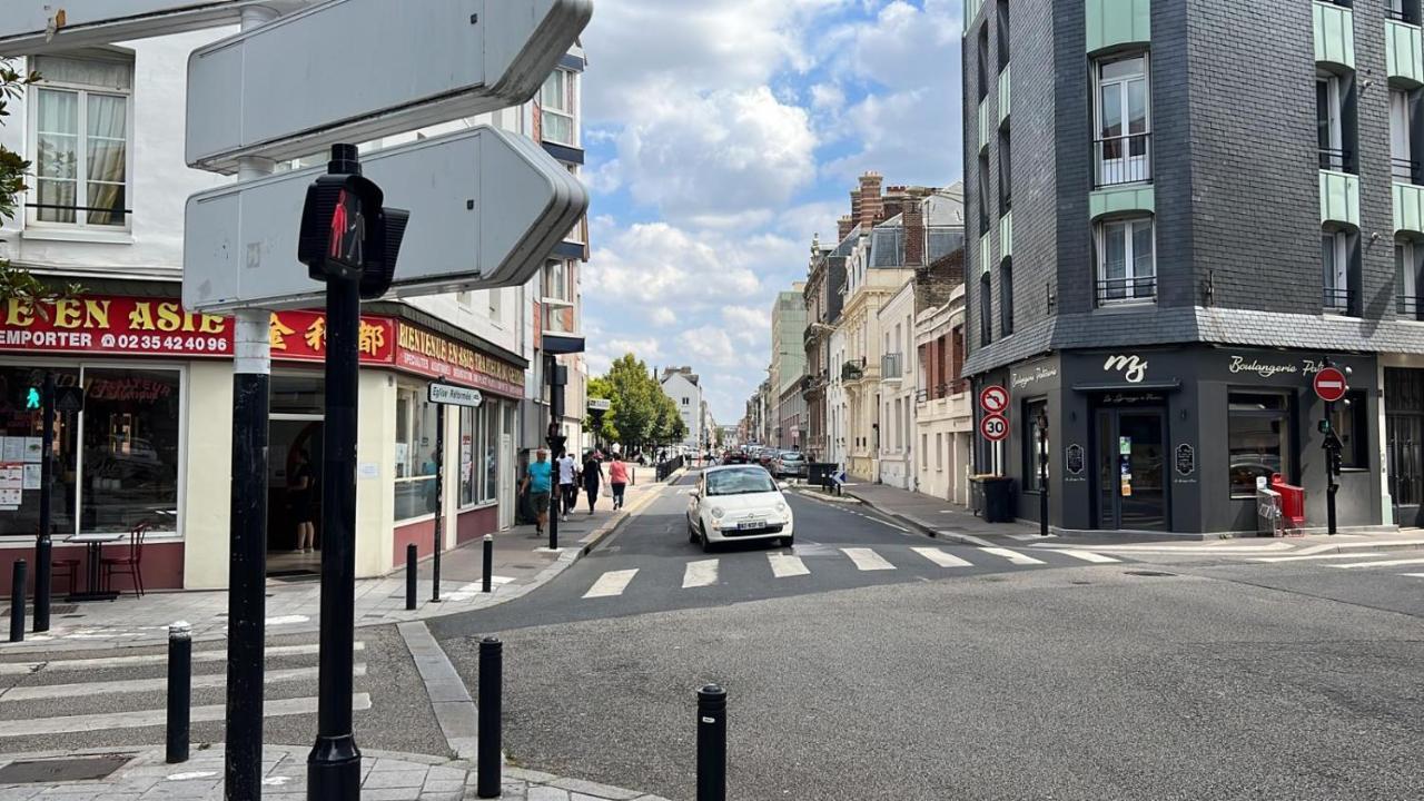 Au Cœur de Coty Le Havre 3 chambres et billard 90m2 - Les Appartements Océane Extérieur photo